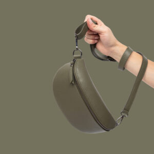 Leather Waistbag Khaki