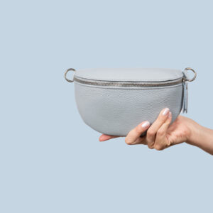 Leather Waistbag Light Blue